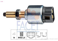 Interrupteur des feux de freins Made in Italy - OE Equivalent 7.1044 Facet