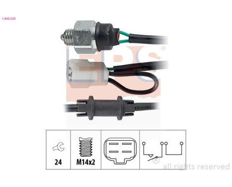 Commutateur inversé 1.860.229 EPS Facet
