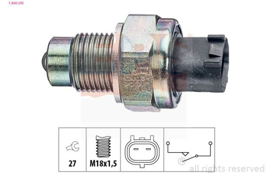 Contacteur, feu de recul Made in Italy - OE Equivalent 1860295 EPS Facet