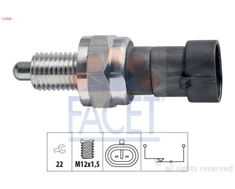 Contacteur, feu de recul Made in Italy - OE Equivalent