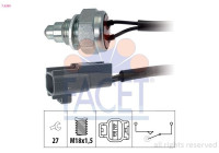 Contacteur, feu de recul Made in Italy - OE Equivalent
