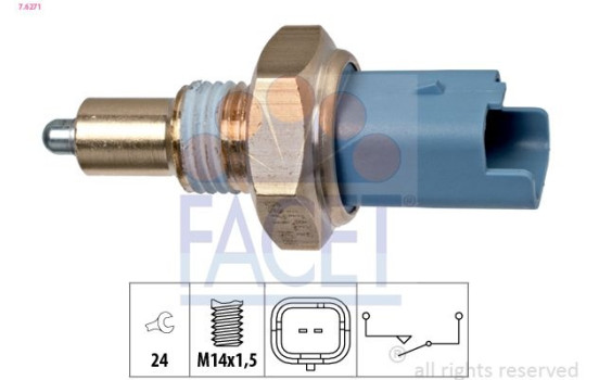 Contacteur, feu de recul Made in Italy - OE Equivalent