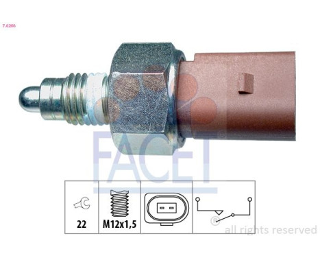 Contacteur, feu de recul Made in Italy - OE Equivalent