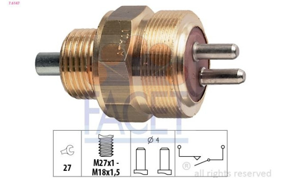 Contacteur, feu de recul Made in Italy - OE Equivalent