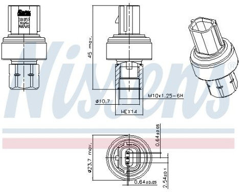 Pressostat, climatisation