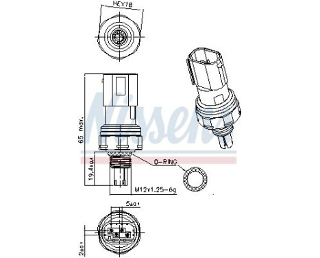 Pressostat, climatisation