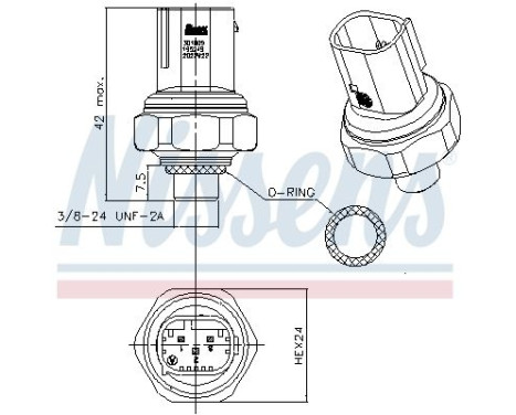 Pressostat, climatisation