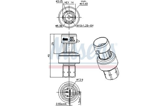 Pressostat, climatisation