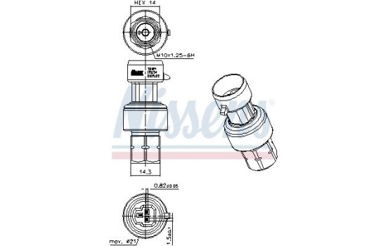 Pressostat, climatisation