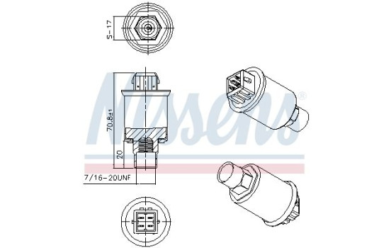 Pressostat, climatisation
