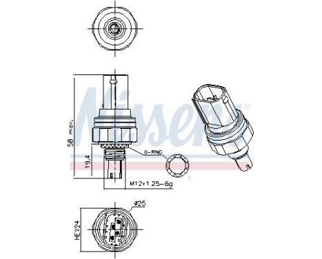 Pressostat, climatisation