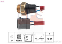 Interrupteur de température, ventilateur de radiateur 1.850.144 EPS Facet