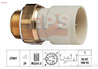 Interrupteur de température, ventilateur de radiateur 1.850.663 EPS Facet