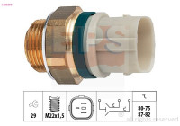 Interrupteur de température, ventilateur de radiateur Made in Italy - OE Equivalent 1.850.654 EPS Facet