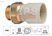 Interrupteur de température, ventilateur de radiateur Made in Italy - OE Equivalent 1.850.688 EPS Facet