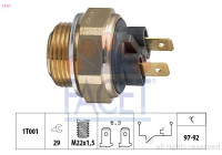 Interrupteur de température, ventilateur de radiateur Made in Italy - OE Equivalent 7.5111 Facet