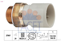 Interrupteur de température, ventilateur de radiateur Made in Italy - OE Equivalent 7.5689 Facet