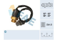 Interrupteur de température, ventilateur de radiateur