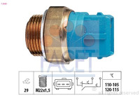 Thermostat, ventilateur de radiateur 7.5680 Facet