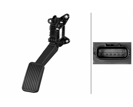 Capteur, position de la pédale d'accélérateur