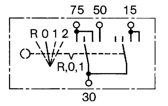 Interrupteur d'allumage/de démarreur