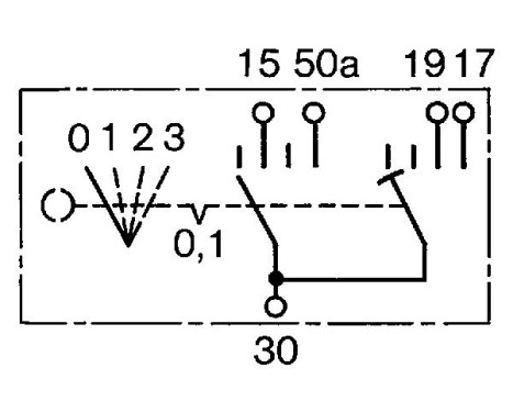 Interrupteur, préchauffage, Image 5