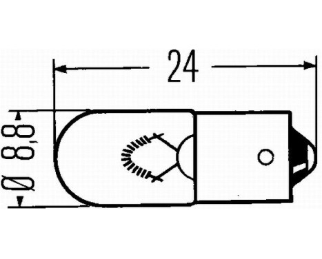 Hella Heavy Duty T2W, 24V2W, Image 3