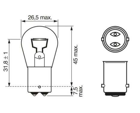Light bulb, reversing light, Image 2