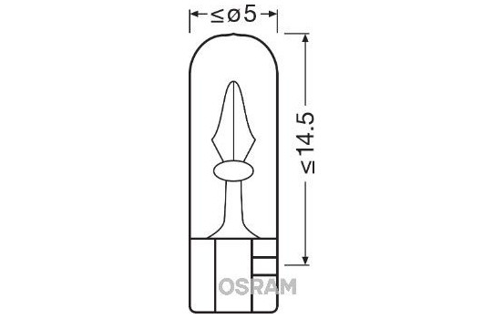 Osram Original 24V 1.2W T5, Image 3