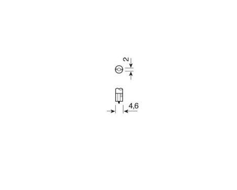 Osram Original Line 24V 1W W2x4.6d, Image 4