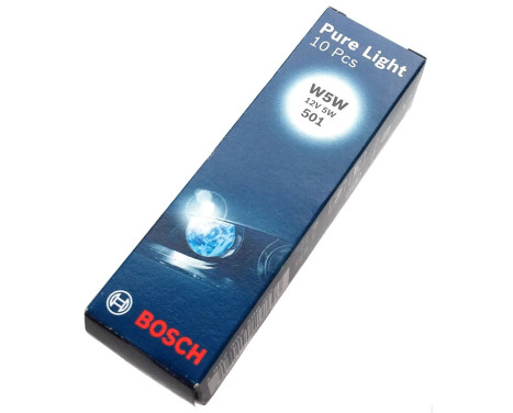 Bosch 12V W5W W2.1X9.5D - 10 pieces, Image 5