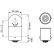 Bosch flashing light 24V R5W BA15s, Thumbnail 5