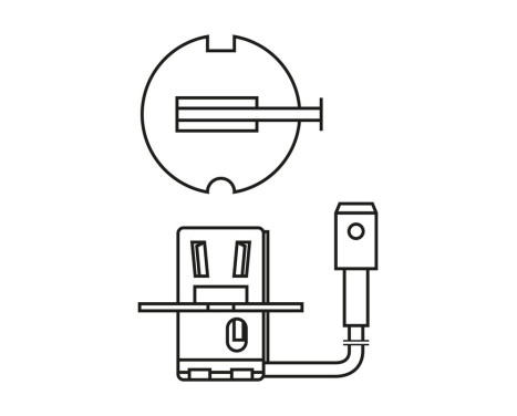 Bosch H3 STD 12V 55W PK22S, Image 7