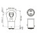 Bosch light bulb P21/5W