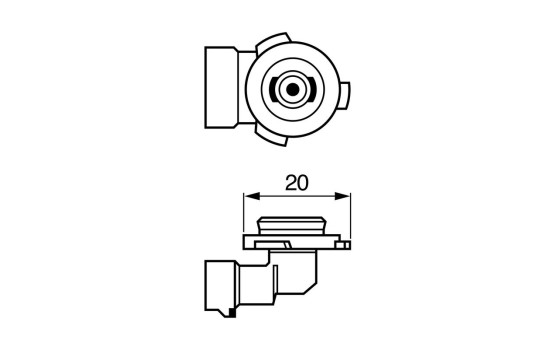 Bosch Pure Light H10, 12V42W, Image 7
