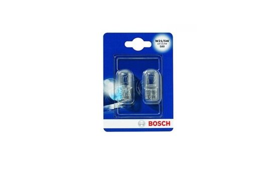 Bosch Pure Light W21/5W, 12V21/5W (2 pieces)