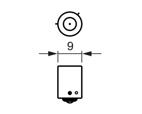 Bosch reversing lamp 12V H21W BAY9S, Image 7