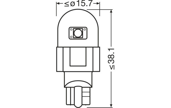 Bulb, glove box light LEDriving® SL