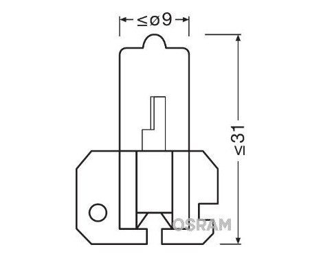 Bulb, headlight ORIGINAL, Image 4