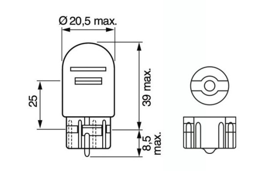 Bulb, park-/position light Pure Light BL, Image 6