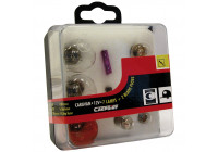 Carpoint spare bulb set 9-piece