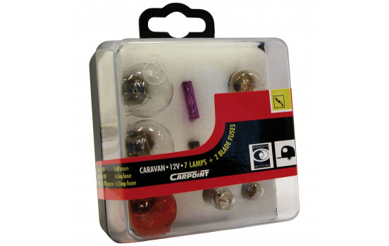 Carpoint spare bulb set 9-piece