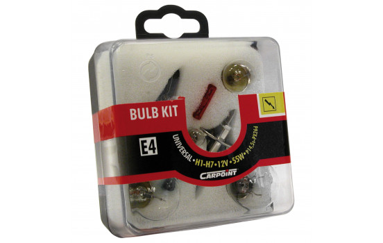 Carpoint spare bulb set H1/H7