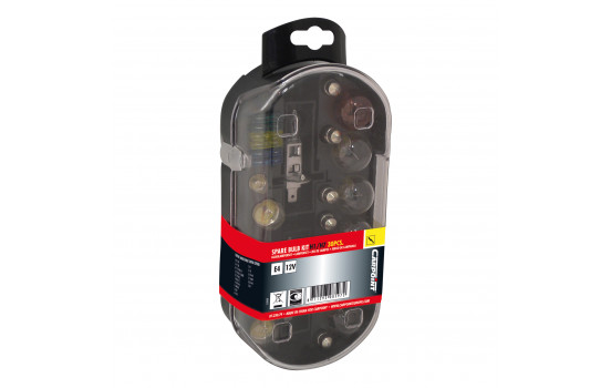 Carpoint spare bulbs set H1/H7 55W 30-piece