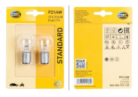 Hella Standard P21/4W 12V4W (2 pieces)