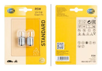 Hella Standard R5W, 12V5W (2 pieces)