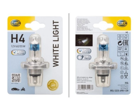 Hella White Light H4, 12V60/55W