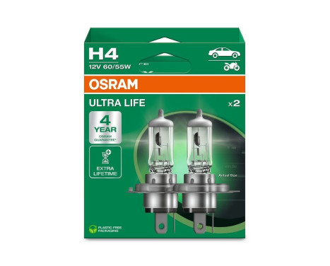 Light bulb, headlamp