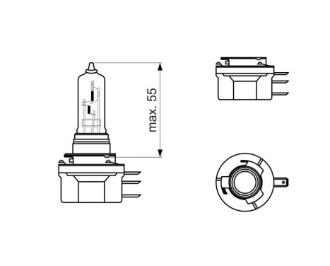 Light bulb, parking/boundary light, Image 5