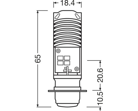 Light bulb, spotlight LEDriving® HLM EASY, Image 3